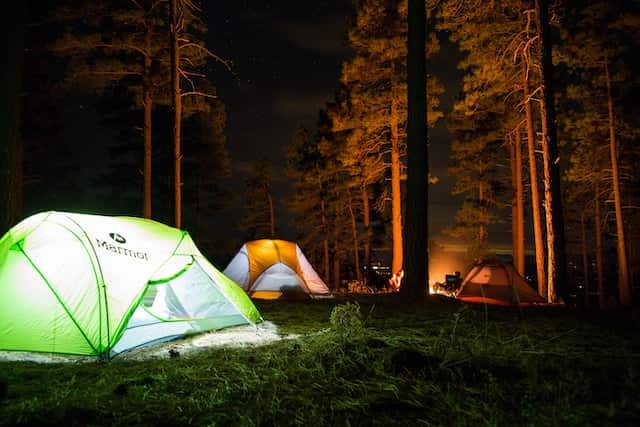 is camping in your backyard safe